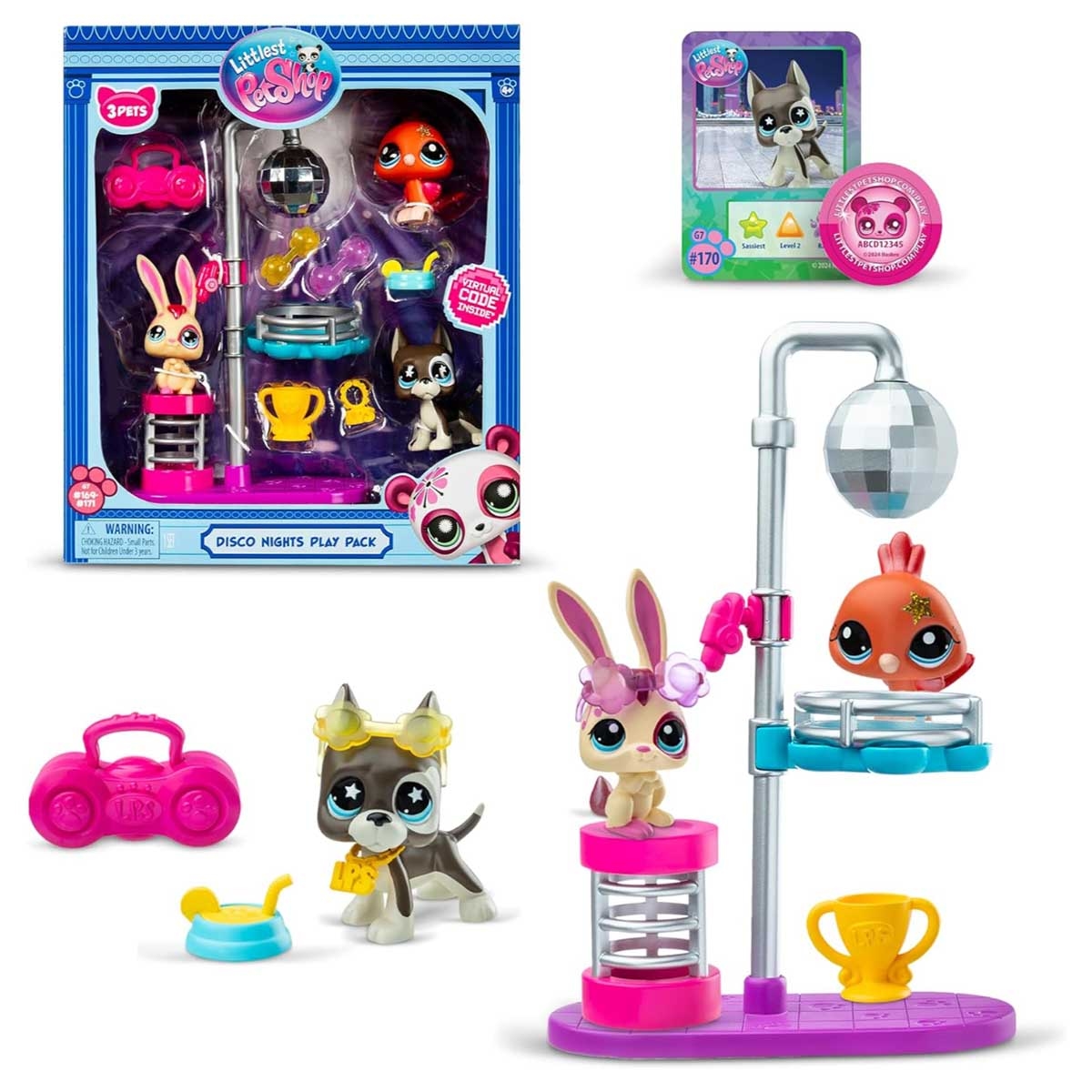مجموعة ألعاب ليتلست بيت شوب ديسكو نايتس للبنات، من 5 إلى 7 سنوات