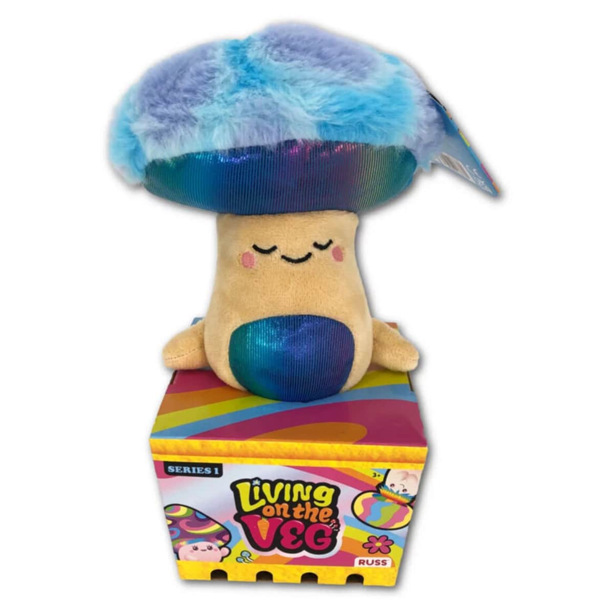 Living on the Veg 6" Soft Plush Doll Unisex, 3-4 Years