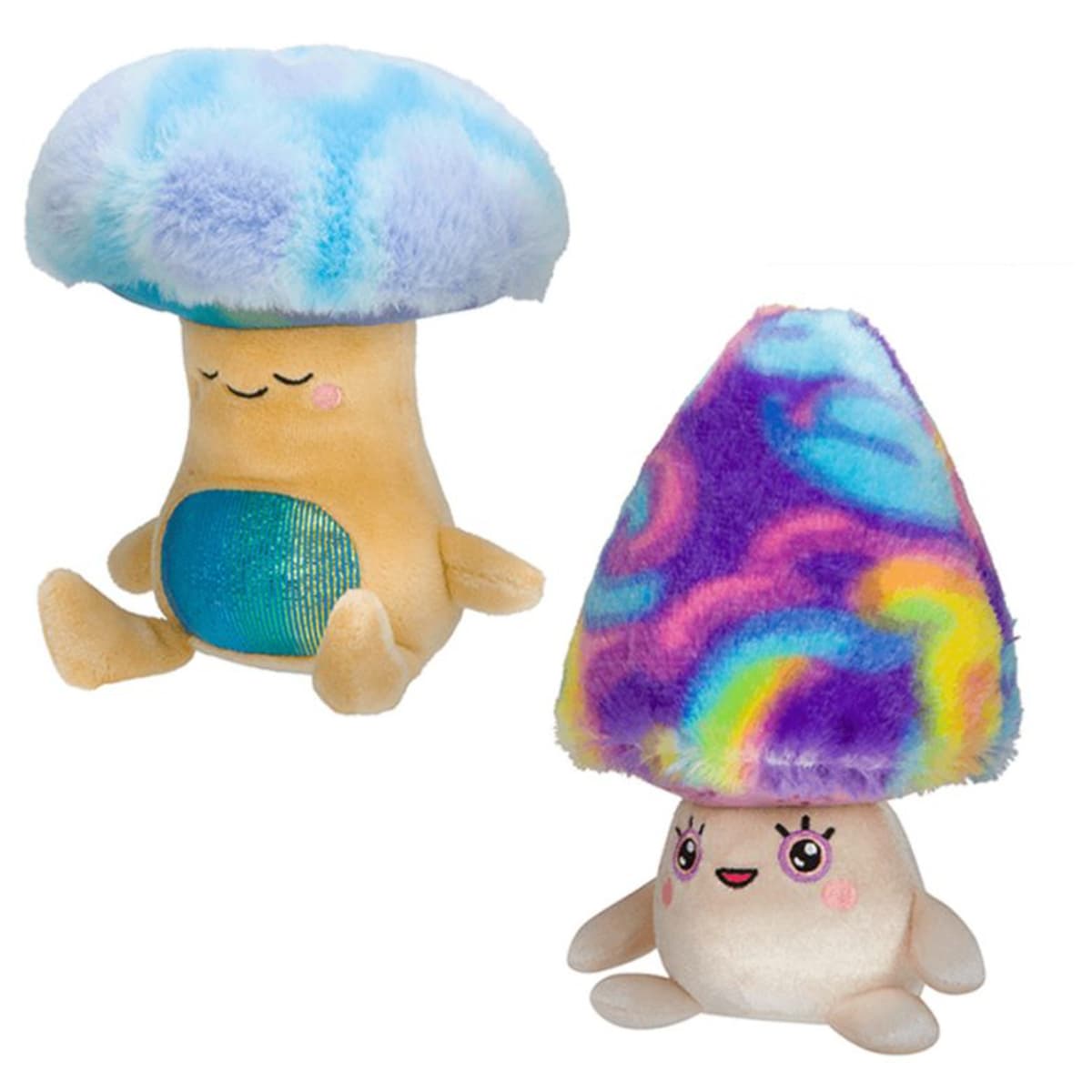 Living on the Veg 6″ Zeek and Maisey Plush Toy Unisex, 3-4 Years, Pack of 2
