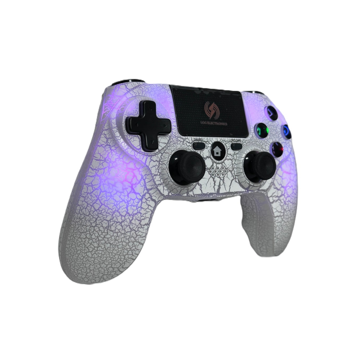 Log Electronics Wireless Controller for PlayStation 3/4 & Android White Camo