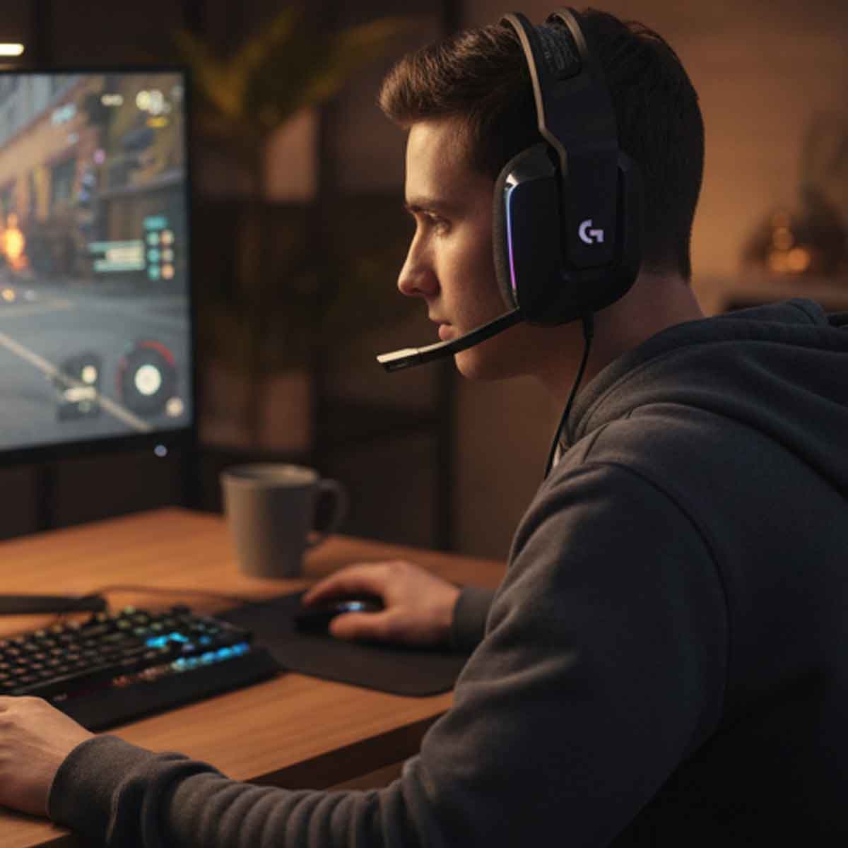 Logitech Black G733 Wireless Gaming Headset