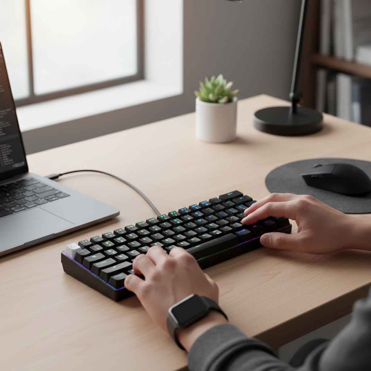 لوجيتك لوحة مفاتيح ألعاب لاسلكية جي برو إكس 60 لايت سبيد