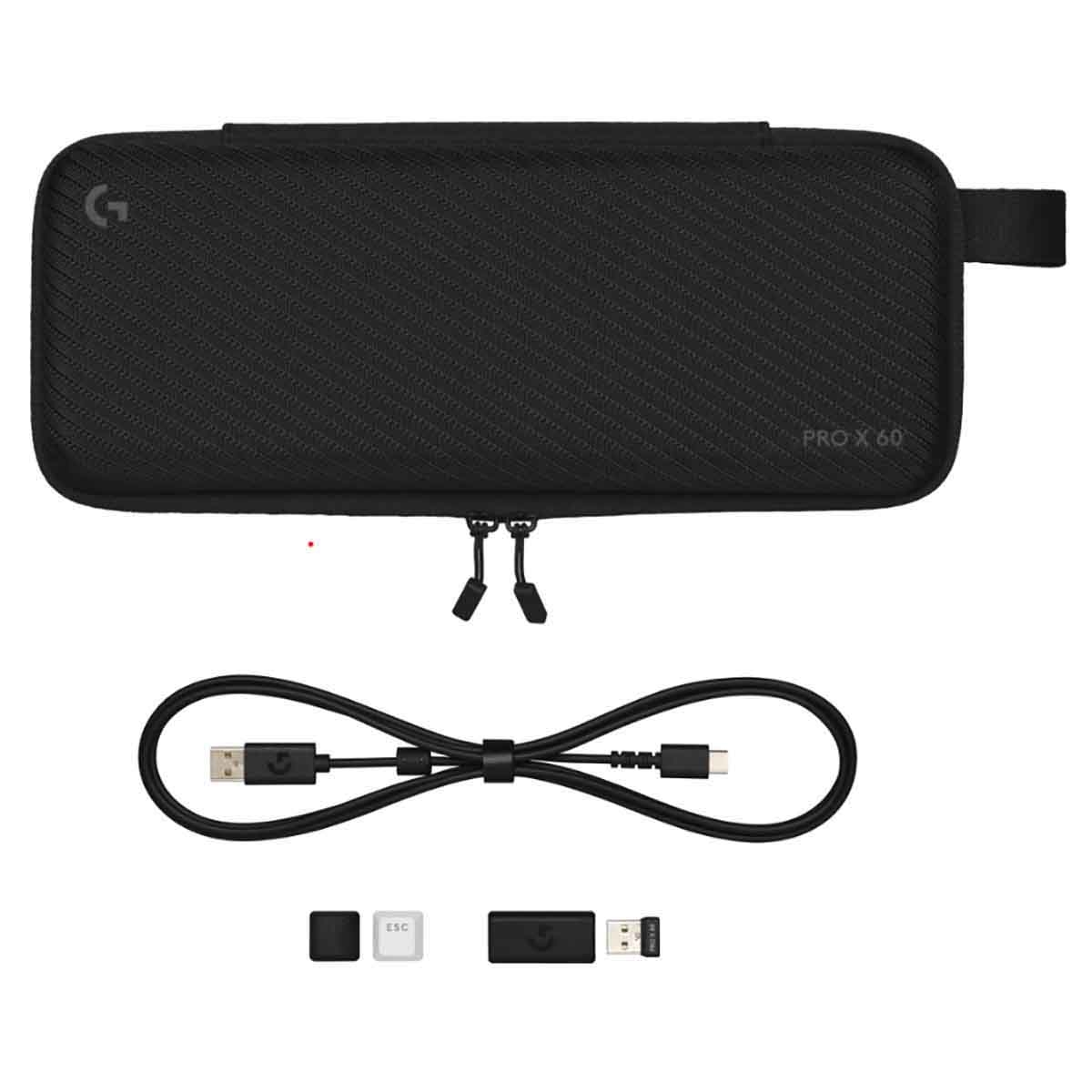 لوجيتك لوحة مفاتيح ألعاب لاسلكية جي برو إكس 60 لايت سبيد