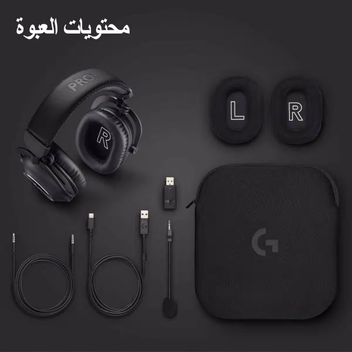 Logitech Black G Pro Wireless Gaming Headset