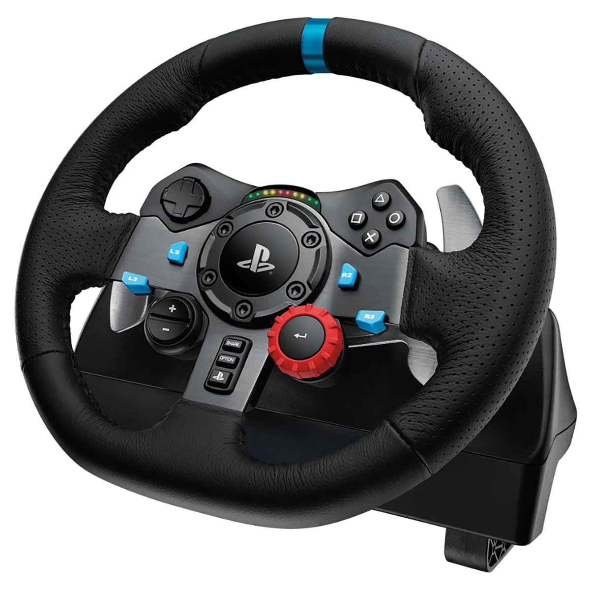 Logitech Driving Force Racing Wheel with Pedals and Gear Shifter Bundle for PlayStation 5/4/3