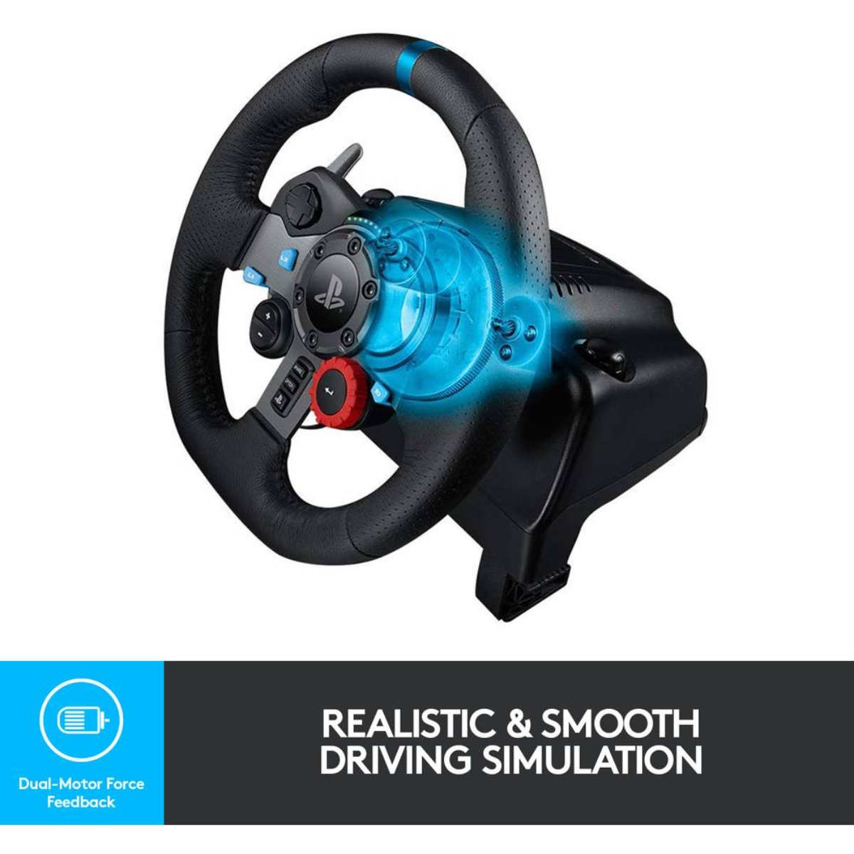 Logitech G29 Driving Force Steering Wheel with Pedals