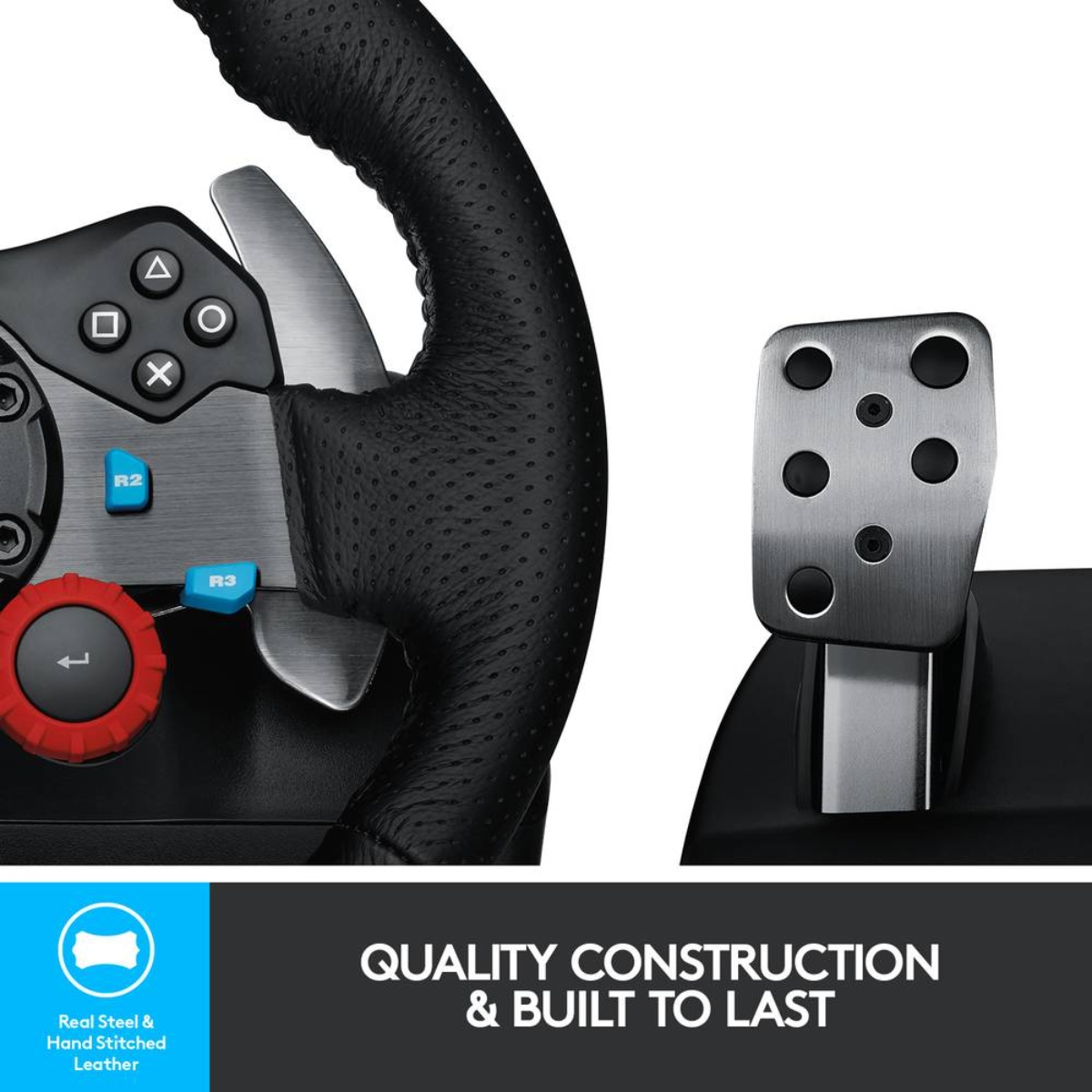 Logitech G29 Driving Force Steering Wheel with Pedals