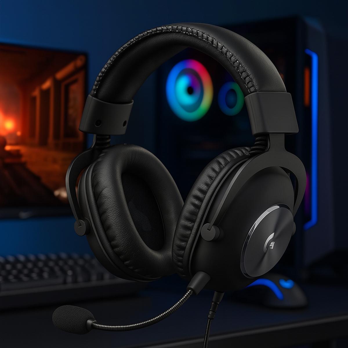 Logitech G Pro X Gaming Wired Over Ear Headphones