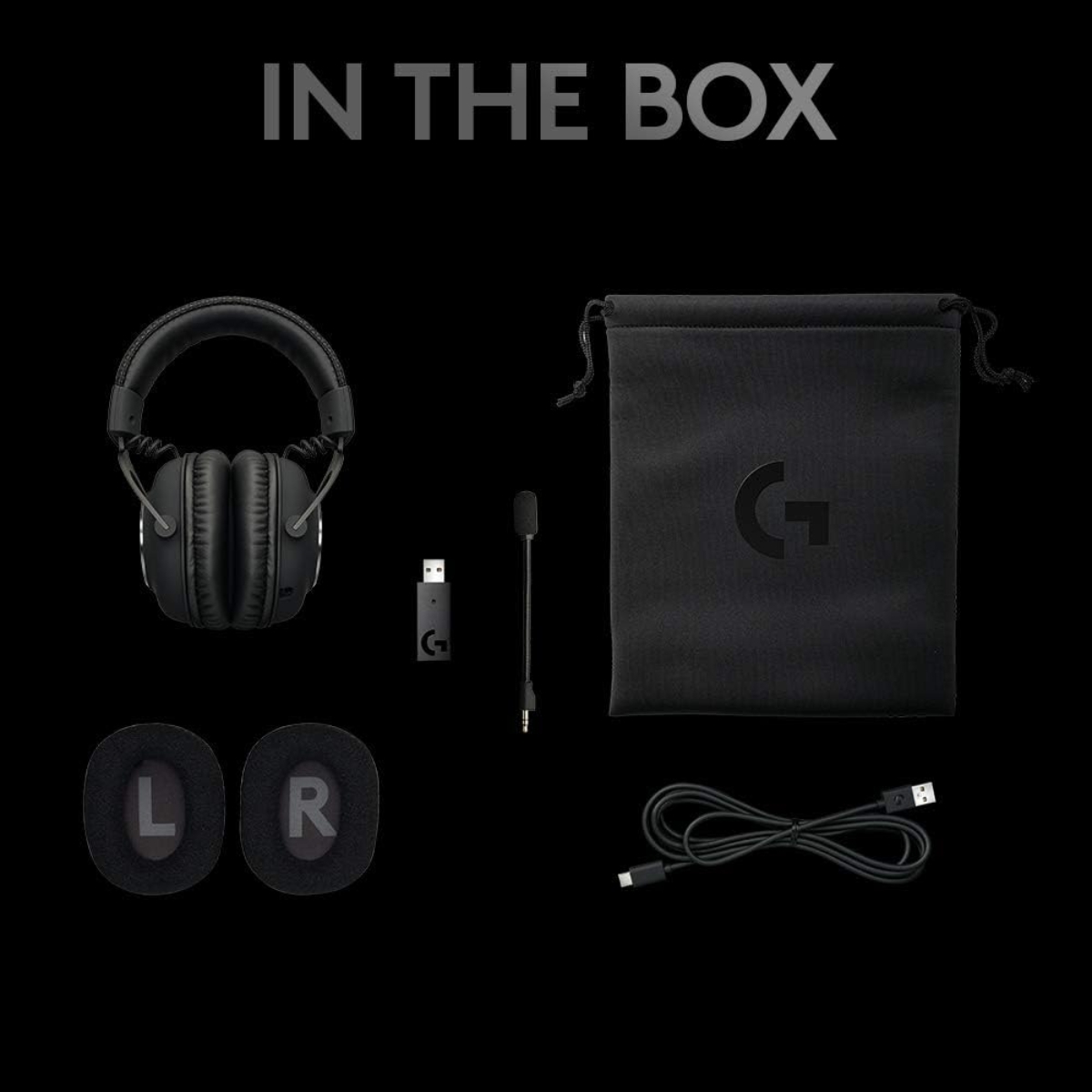 Logitech G Pro X Gaming Wired Over Ear Headphones