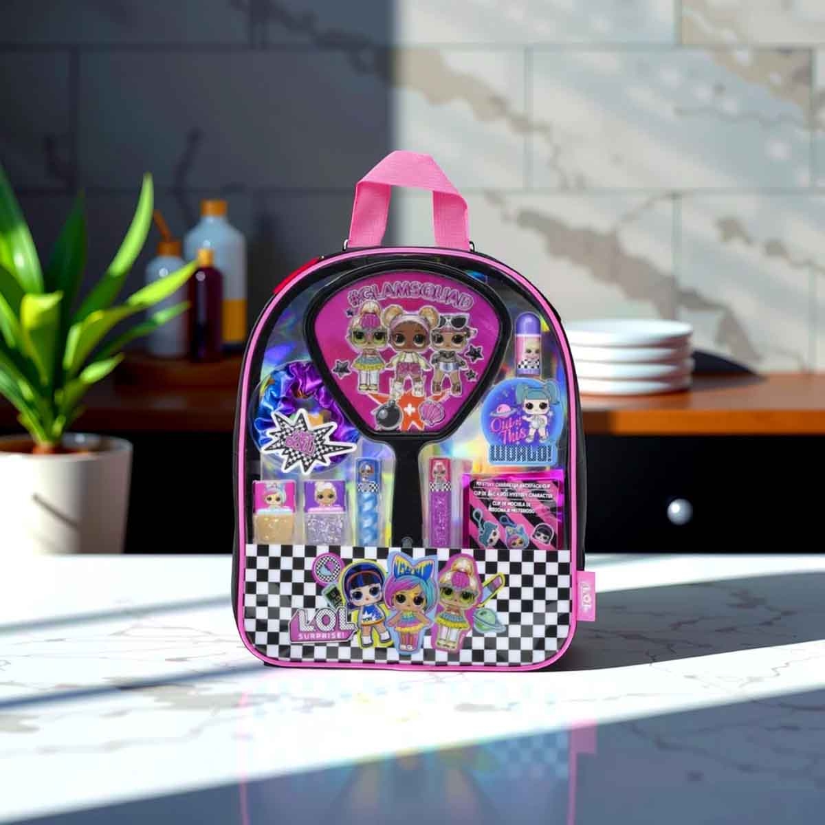 إل أو إل سربرايز مجموعة حقيبة هدايا تجميل رقم LL0058GA للبنات، من عمر 5-7 سنوات