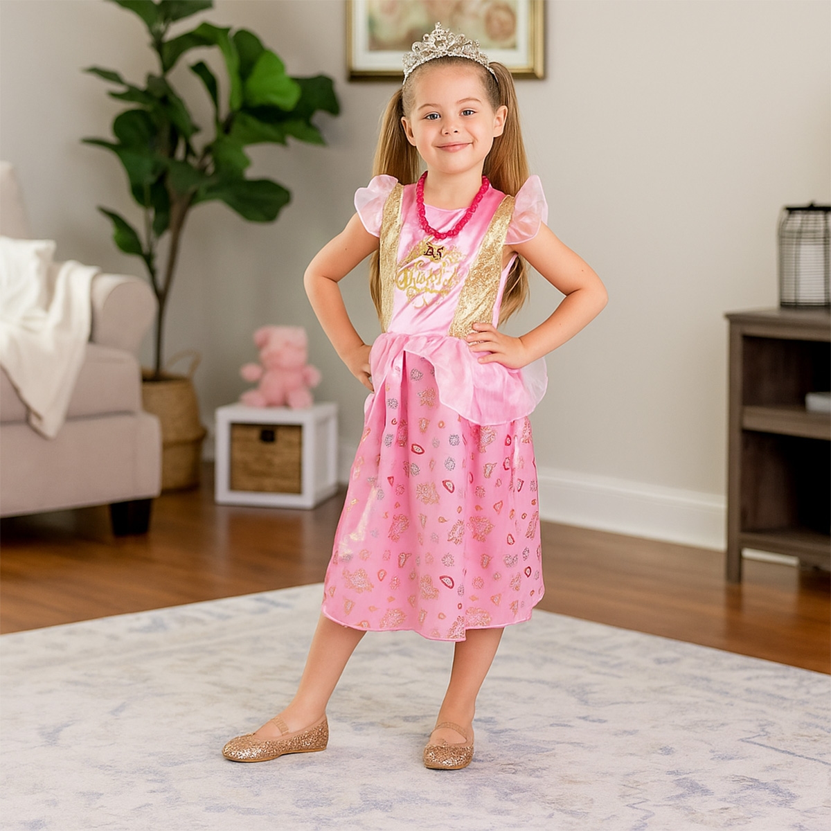 Love,Diana Signature Princess Dress Up Set Girls, 3-4 Years