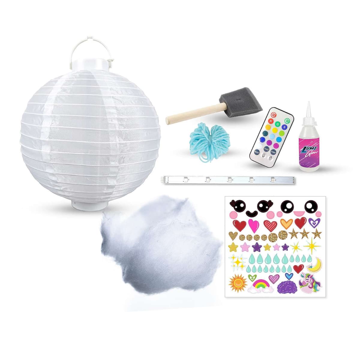 Lumi Glow LED Floating Cloud Light Set Girls, 8-10 Years