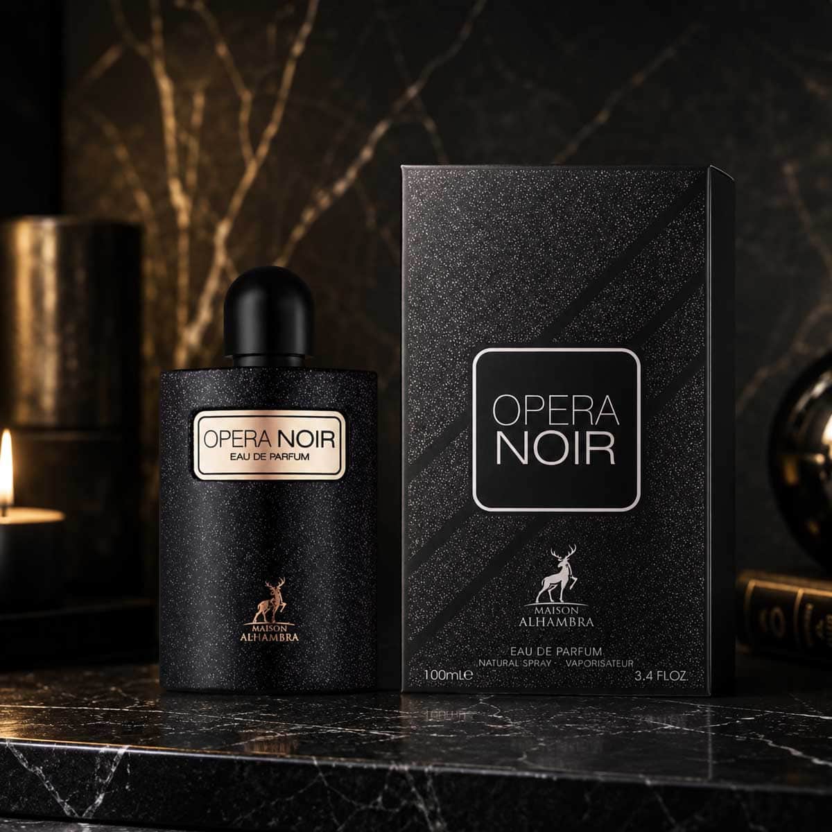 Maison Alhambra Opera Noir Eau De Parfum 100 ml for Women