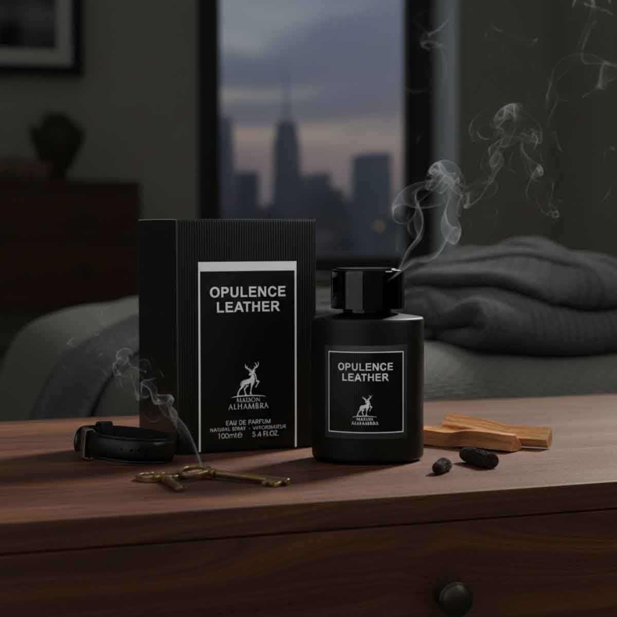 Maison Alhambra Opulence Leather Eau De Parfum for Men