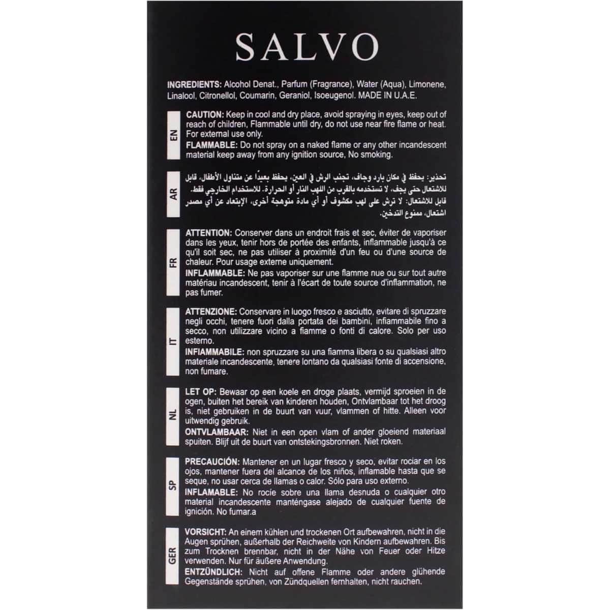 Maison Alhambra Salvo Eau De Parfum for Men