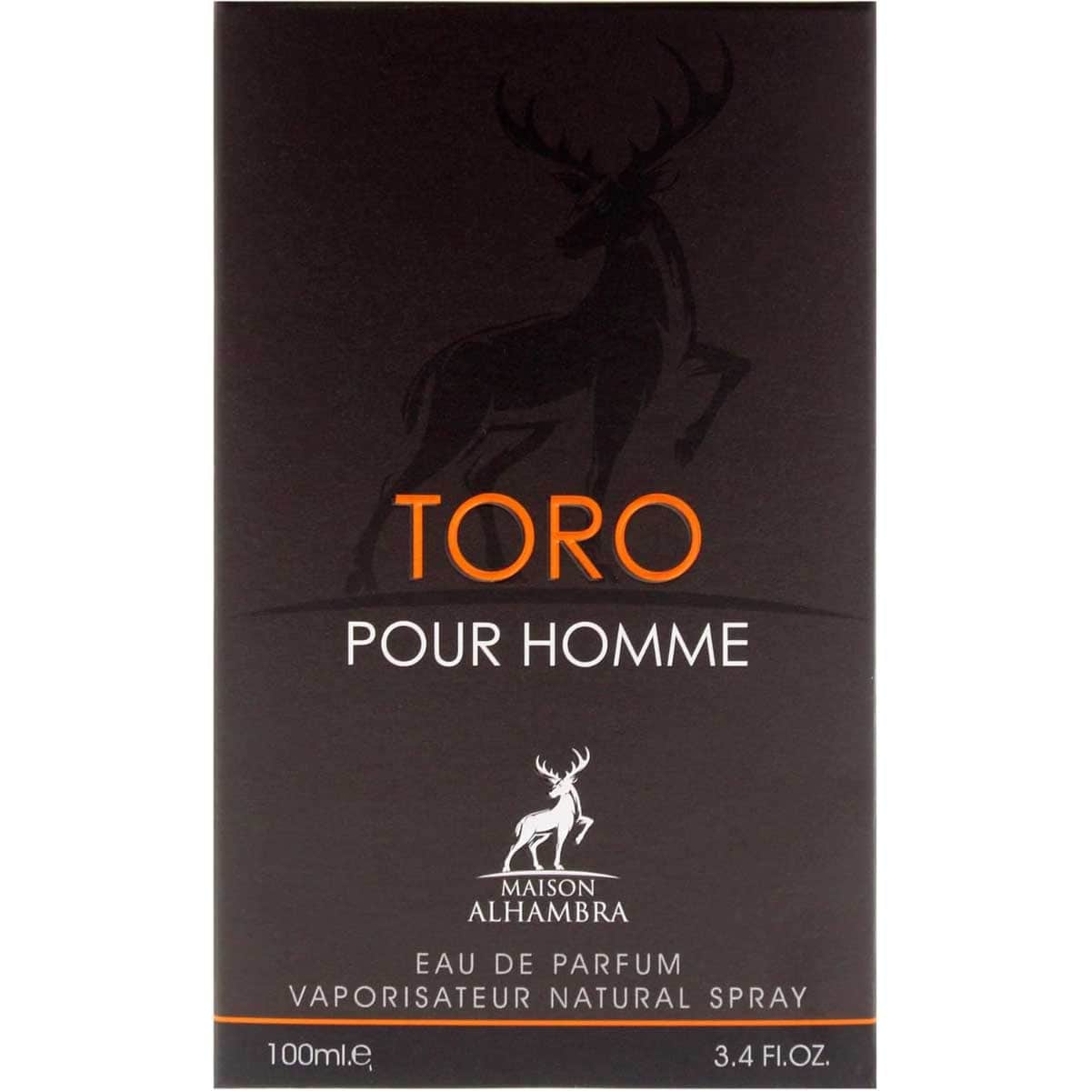 Maison Alhambra Toro Pour Homme Eau De Parfum for Men