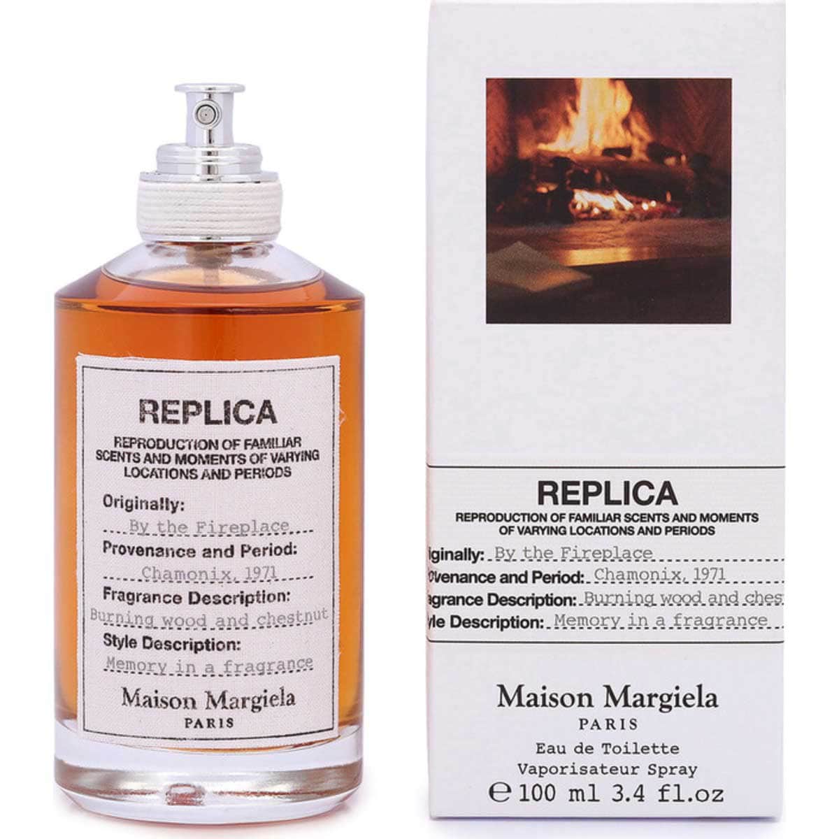 Maison Margiela Replica By The Fireplace Eau De Toilette 100 ml for Men