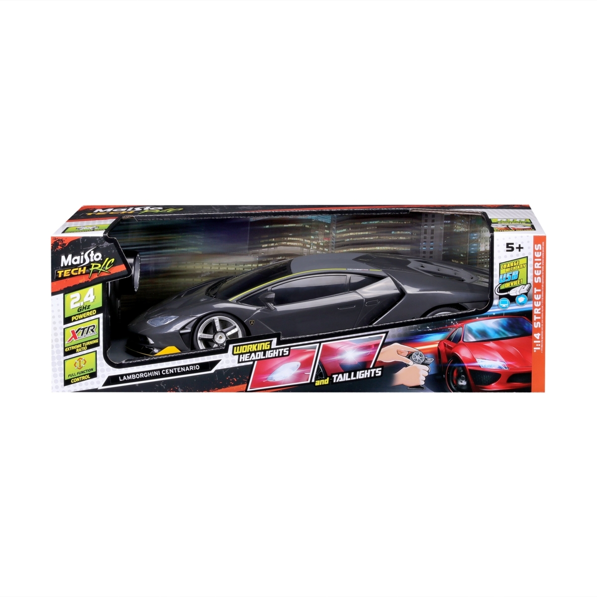 Maisto 1:14 Scale Lamborghini Centenario Remote Control Diecast Car Unisex, 5-7 Years