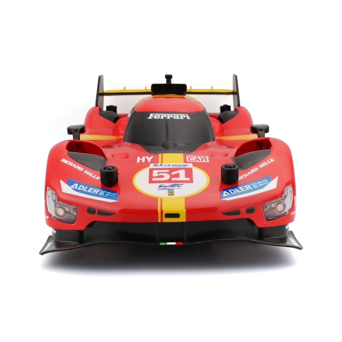 Maisto 1:16 Ferrari 499p Lmh 2023 24h Le Mans Champion Remote Control Diecast Car Unisex, 5-7 Years