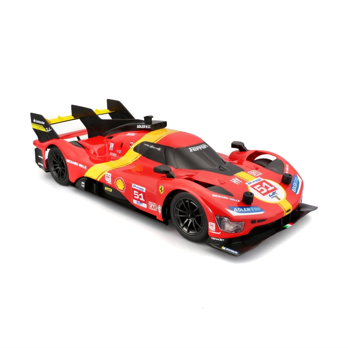 Maisto 1:16 Ferrari 499p Lmh 2023 24h Le Mans Champion Remote Control Diecast Car Unisex, 5-7 Years