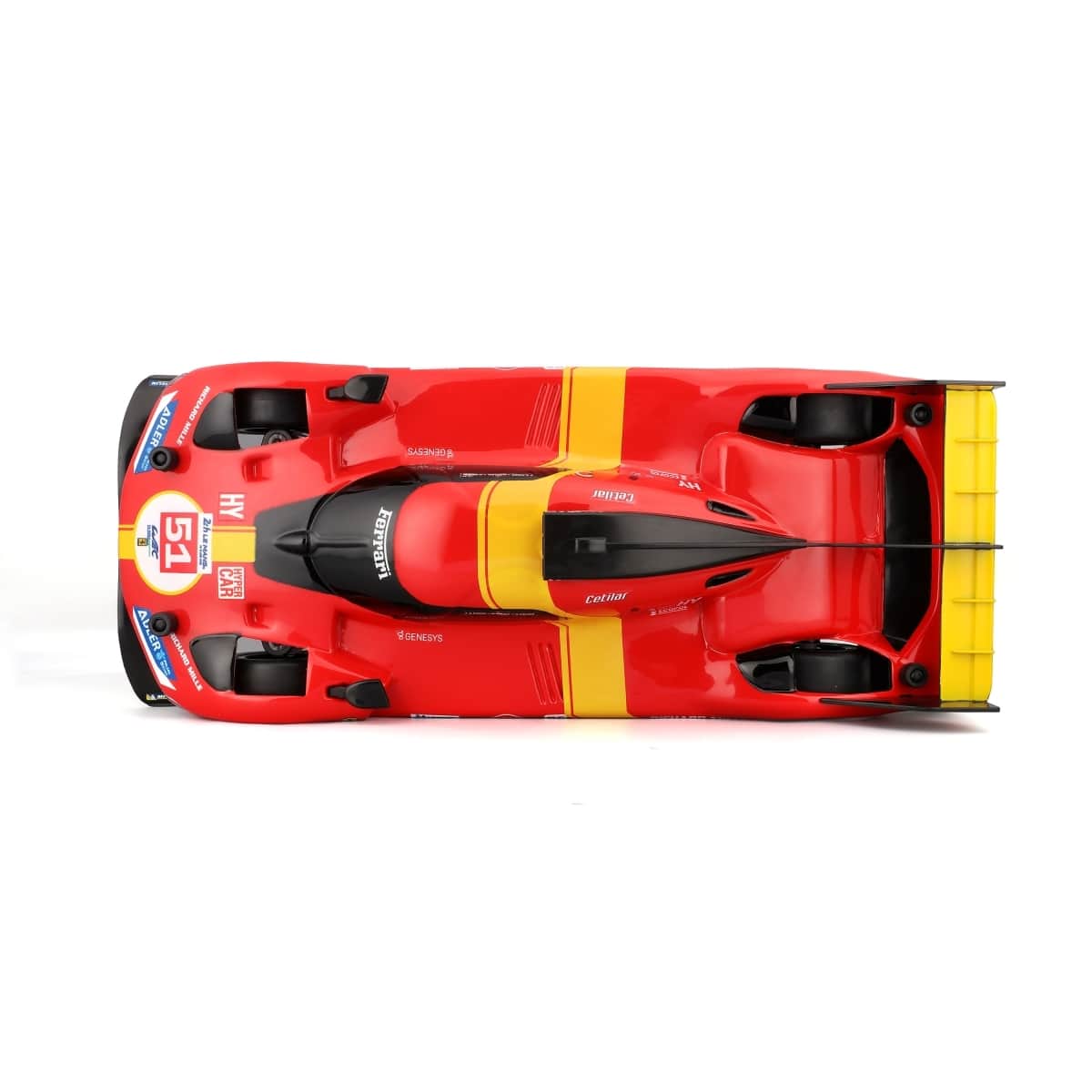 Maisto 1:16 Ferrari 499p Lmh 2023 24h Le Mans Champion Remote Control Diecast Car Unisex, 5-7 Years