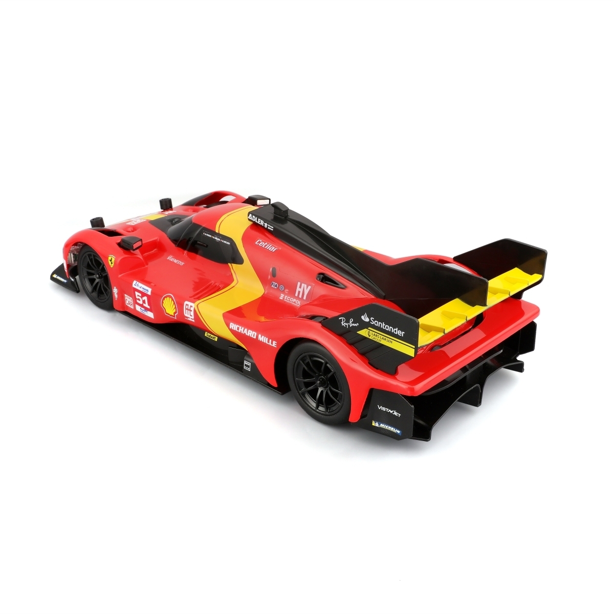 Maisto 1:16 Ferrari 499p Lmh 2023 24h Le Mans Champion Remote Control Diecast Car Unisex, 5-7 Years