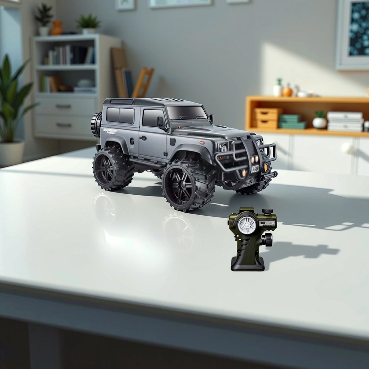 مايستو سيارة R/C لاند روفر ديفندر بمقياس 1:16 للأولاد، 8-10 سنوات