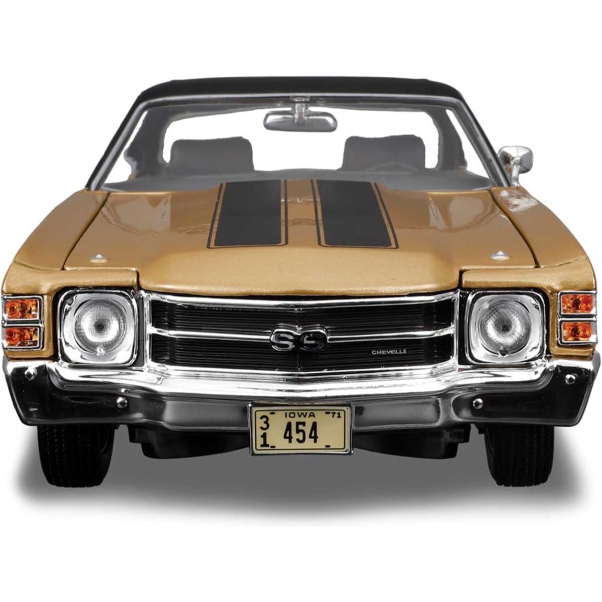 Maisto 1:18 1971 Chevrolet Chevelle SS454 Sport Coupe Diecast Car Unisex, 8-10 Years