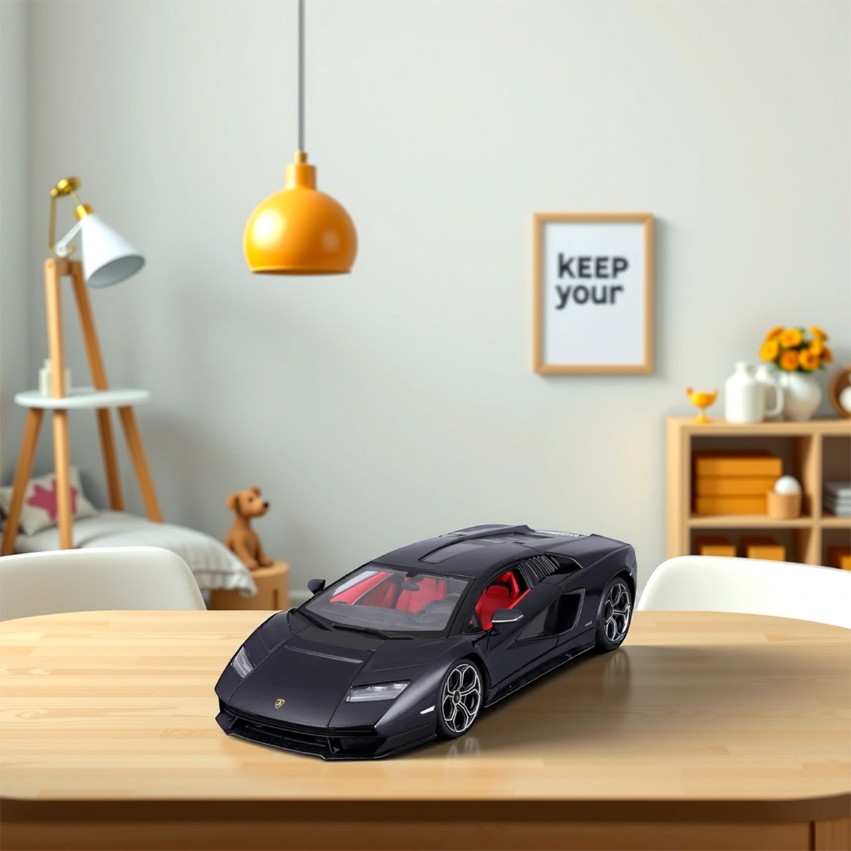 Maisto 1:18 Black Lamborghini Countach LPI 800-4 Diecast Car Boys, 3-4 Years