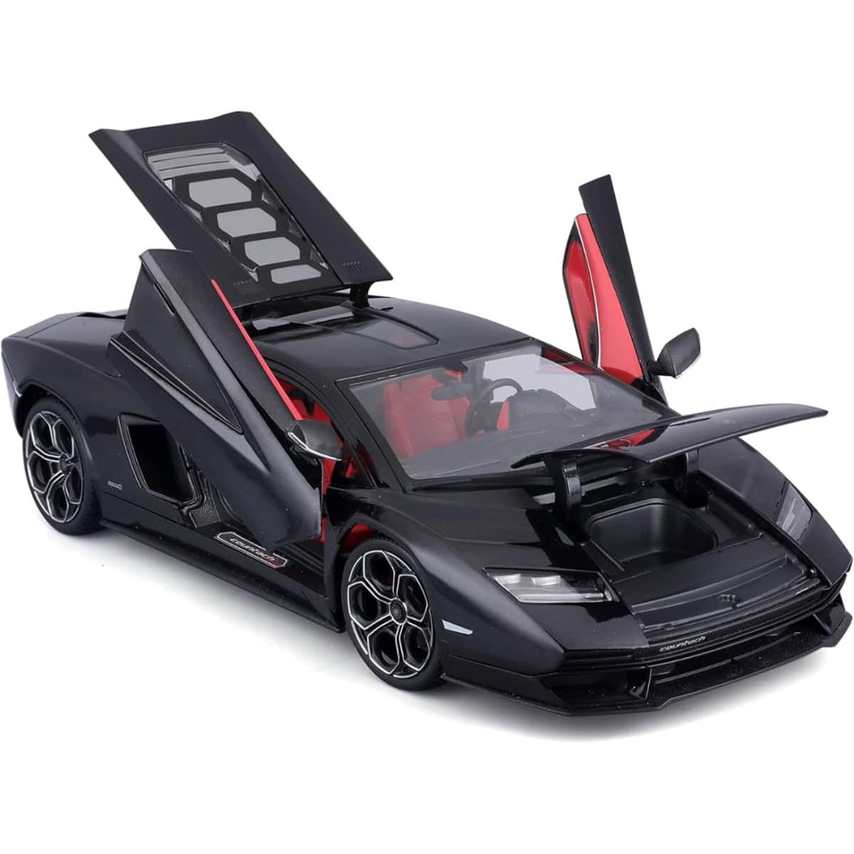 Maisto 1:18 Black Lamborghini Countach LPI 800-4 Diecast Car Boys, 3-4 Years