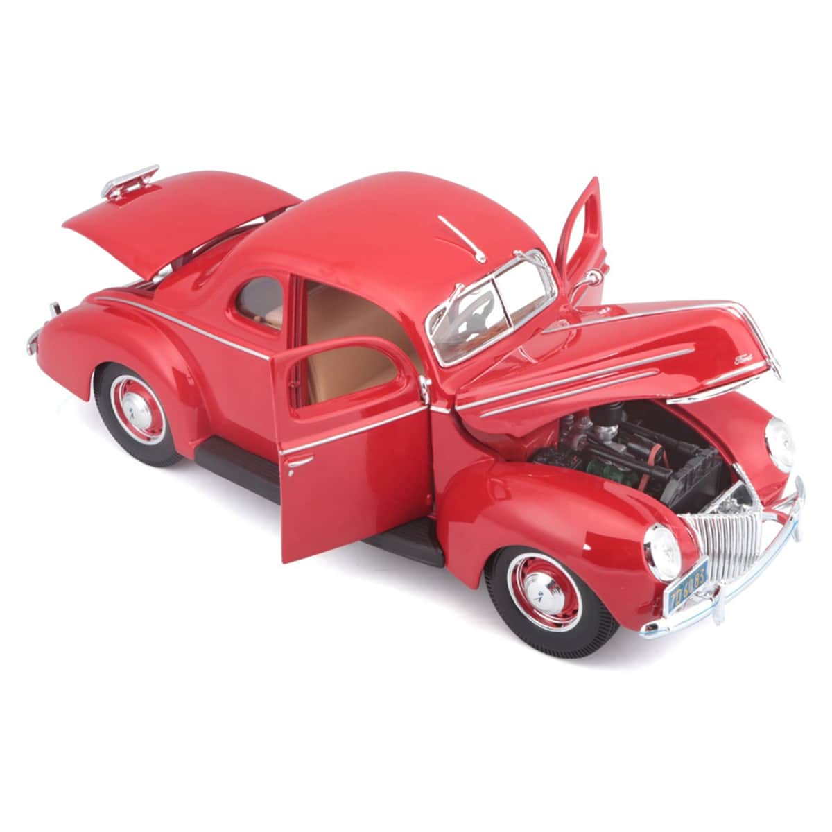 Maisto 1:18 Scale 1939 Ford Deluxe Assorted Diecast Car Boys, 3-4 Years