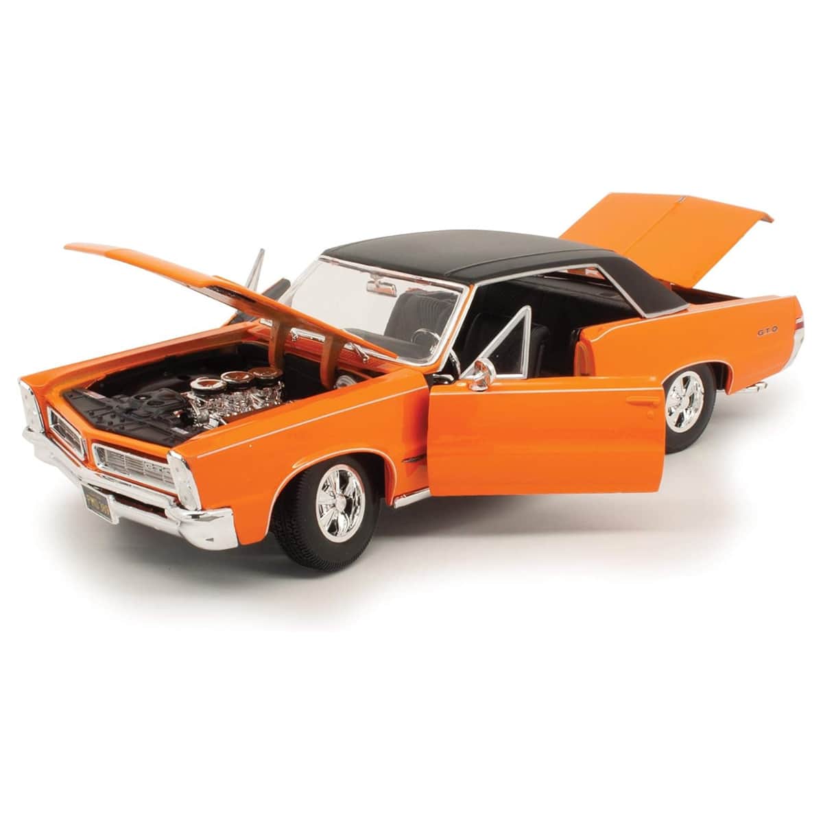 مايستو سيارة بونتياك GTO 1965 مقياس 1:18 ديكاست أولاد، 3-4 سنوات