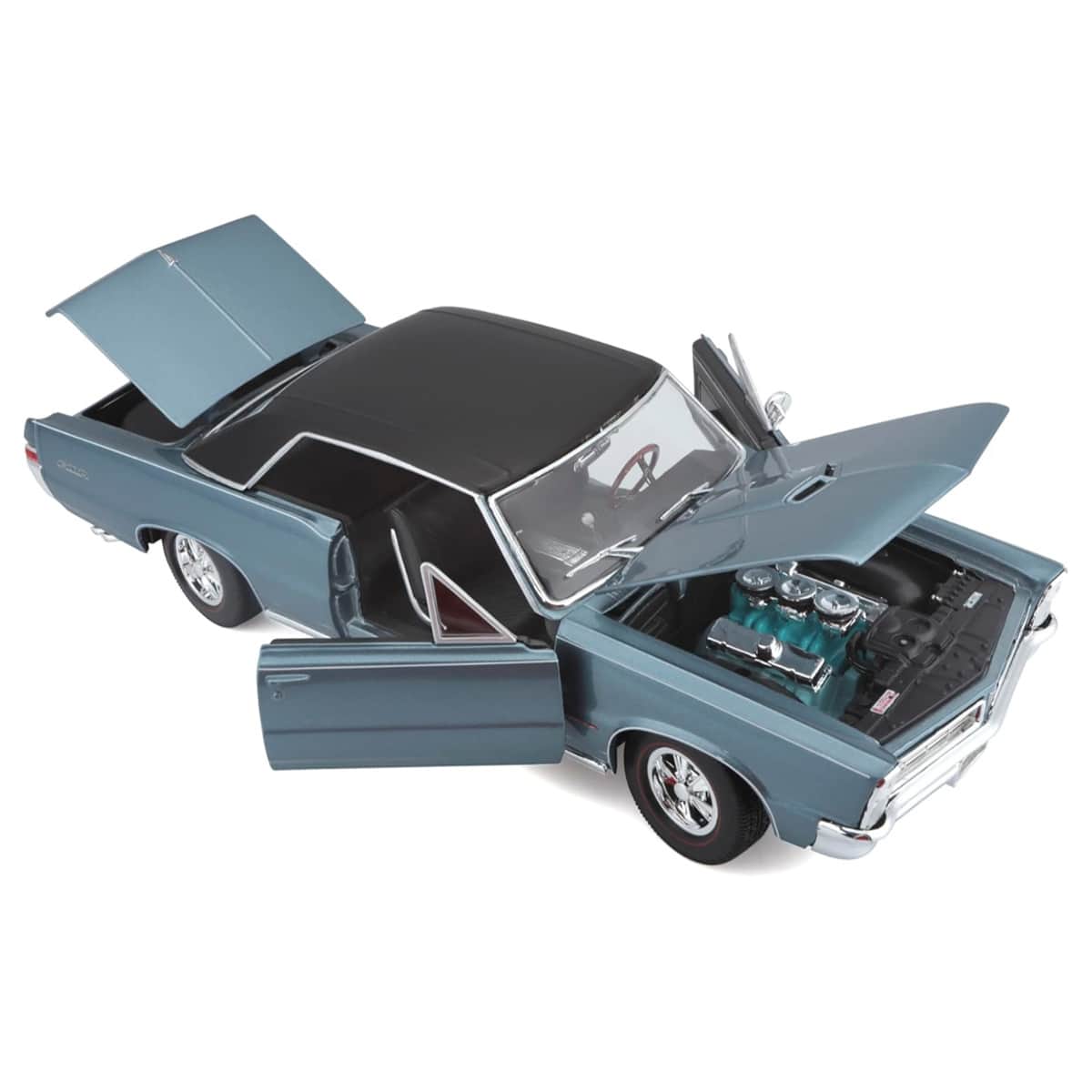 مايستو سيارة بونتياك GTO 1965 مقياس 1:18 ديكاست أولاد، 3-4 سنوات