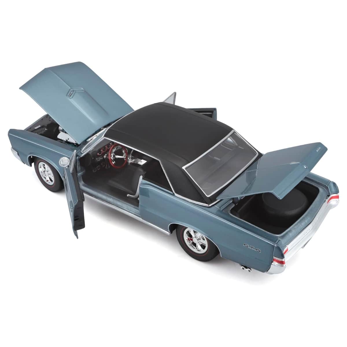 مايستو سيارة بونتياك GTO 1965 مقياس 1:18 ديكاست أولاد، 3-4 سنوات