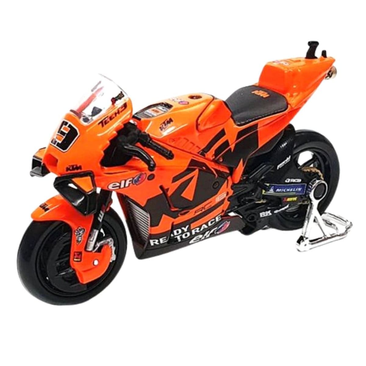 مايستو دراجة نارية KTM RC16 تيك 3 2021 بمقياس 1:18 مصبوبة معدنية للأولاد، 3-4 سنوات