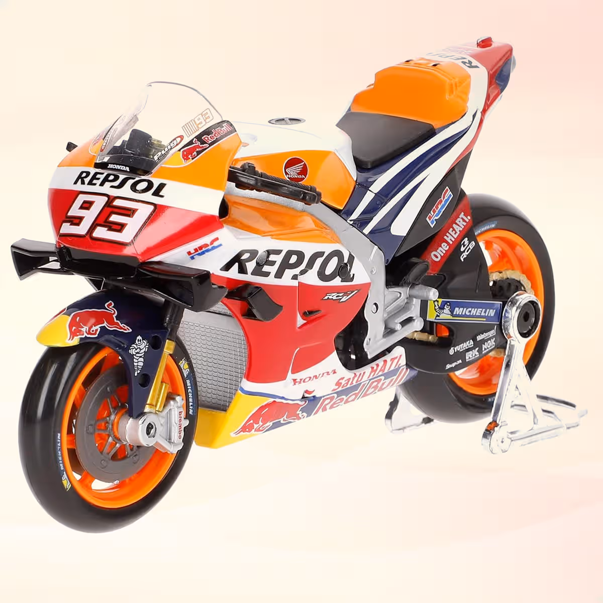 Maisto 1:18 Scale 2021 Repsol Honda Team Diecast Motorcycle Boys, 3-4 Years