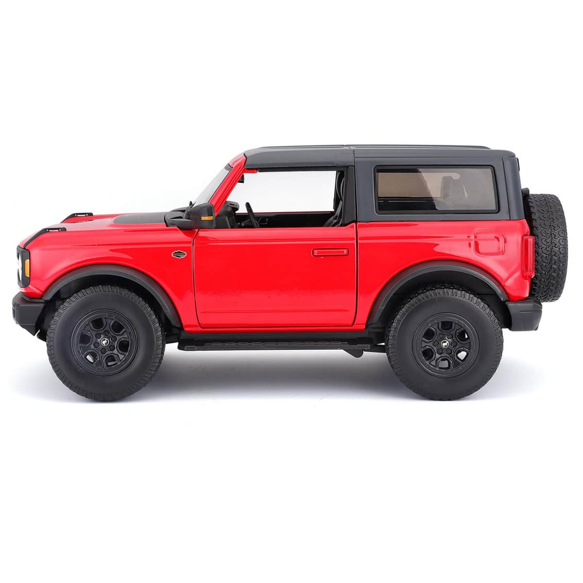 Maisto 1:18 Scale Black Ford Bronco Wildtrak Diecast Car Boys, 3-4 Years