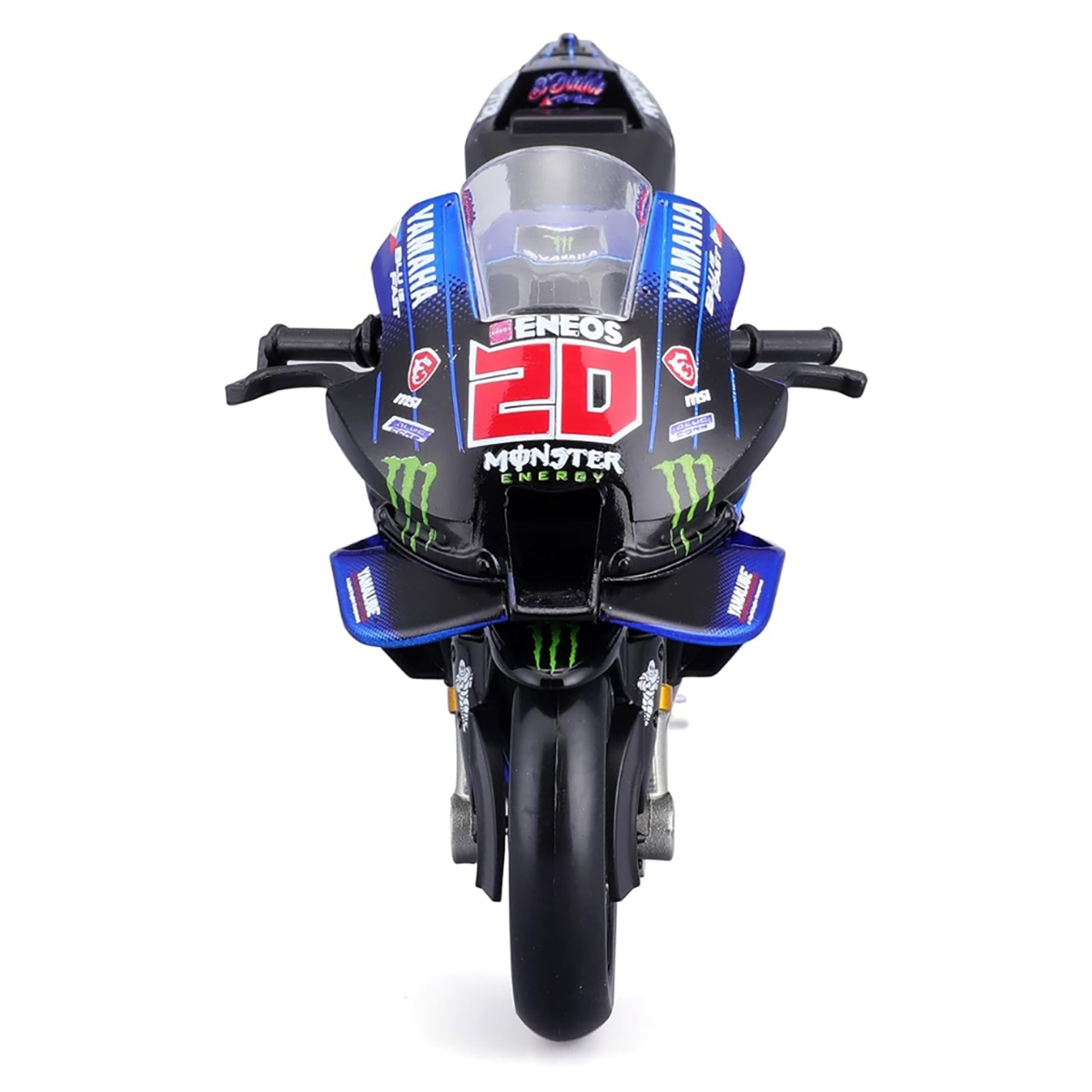 دراجة نارية مايستو ياماها YZR-M1 مصبوبة بمقياس 1:18 للأولاد، 13 عامًا فأكثر