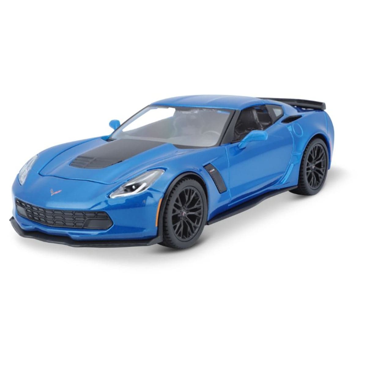 Maisto Blue 1:24 Scale 2015 Corvette Z06 Diecast Car Boys, 3-4 Years