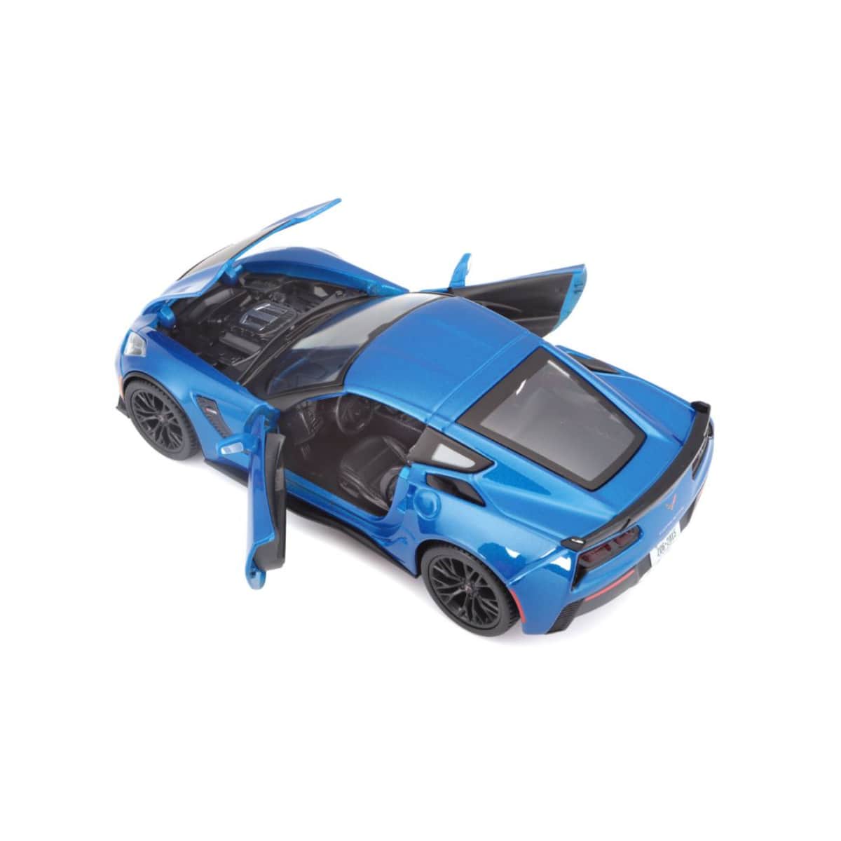 Maisto Yellow 1:24 Scale 2015 Corvette Z06 Diecast Car Boys, 3-4 Years