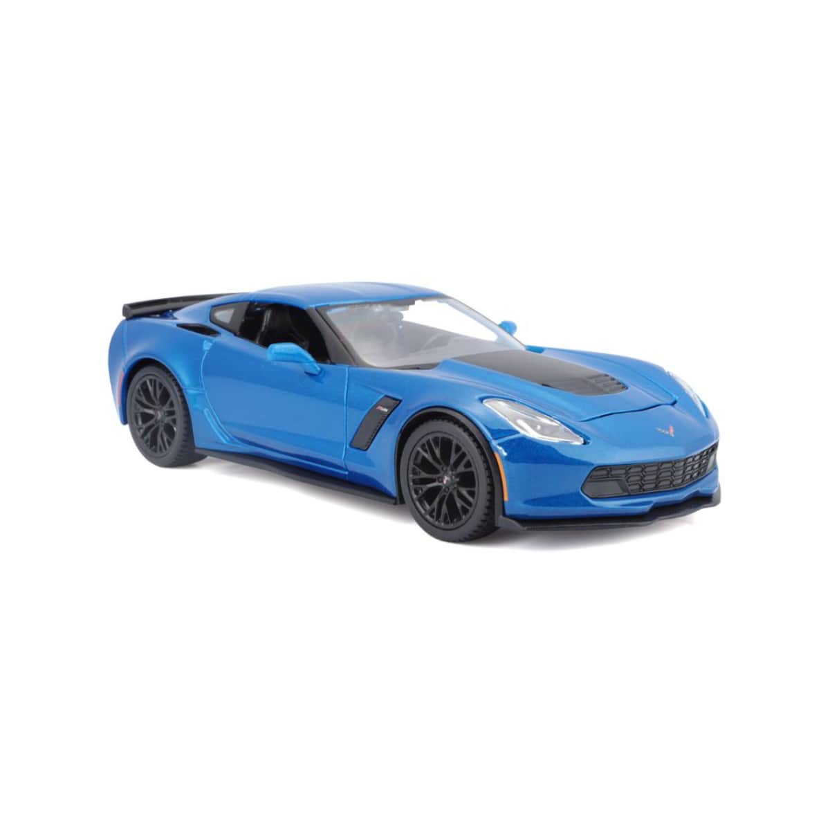 Maisto Yellow 1:24 Scale 2015 Corvette Z06 Diecast Car Boys, 3-4 Years