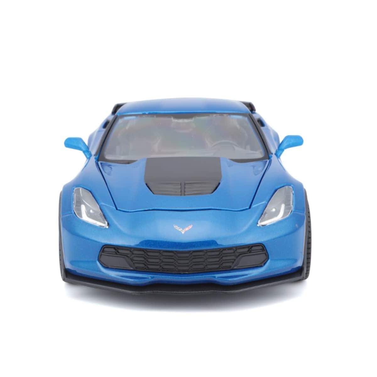 Maisto Yellow 1:24 Scale 2015 Corvette Z06 Diecast Car Boys, 3-4 Years