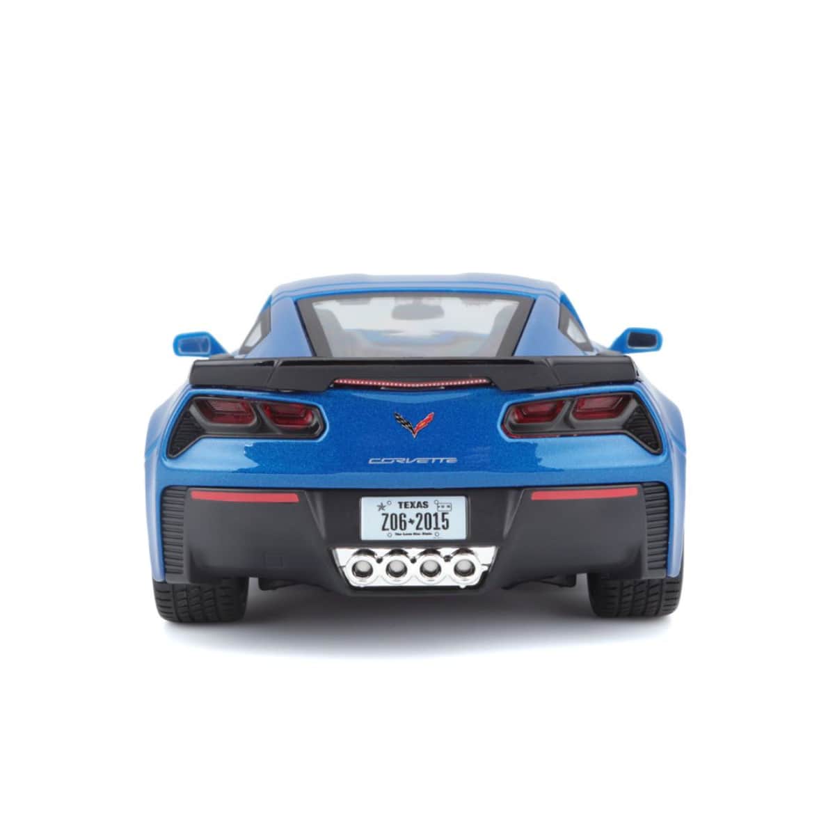 Maisto Yellow 1:24 Scale 2015 Corvette Z06 Diecast Car Boys, 3-4 Years