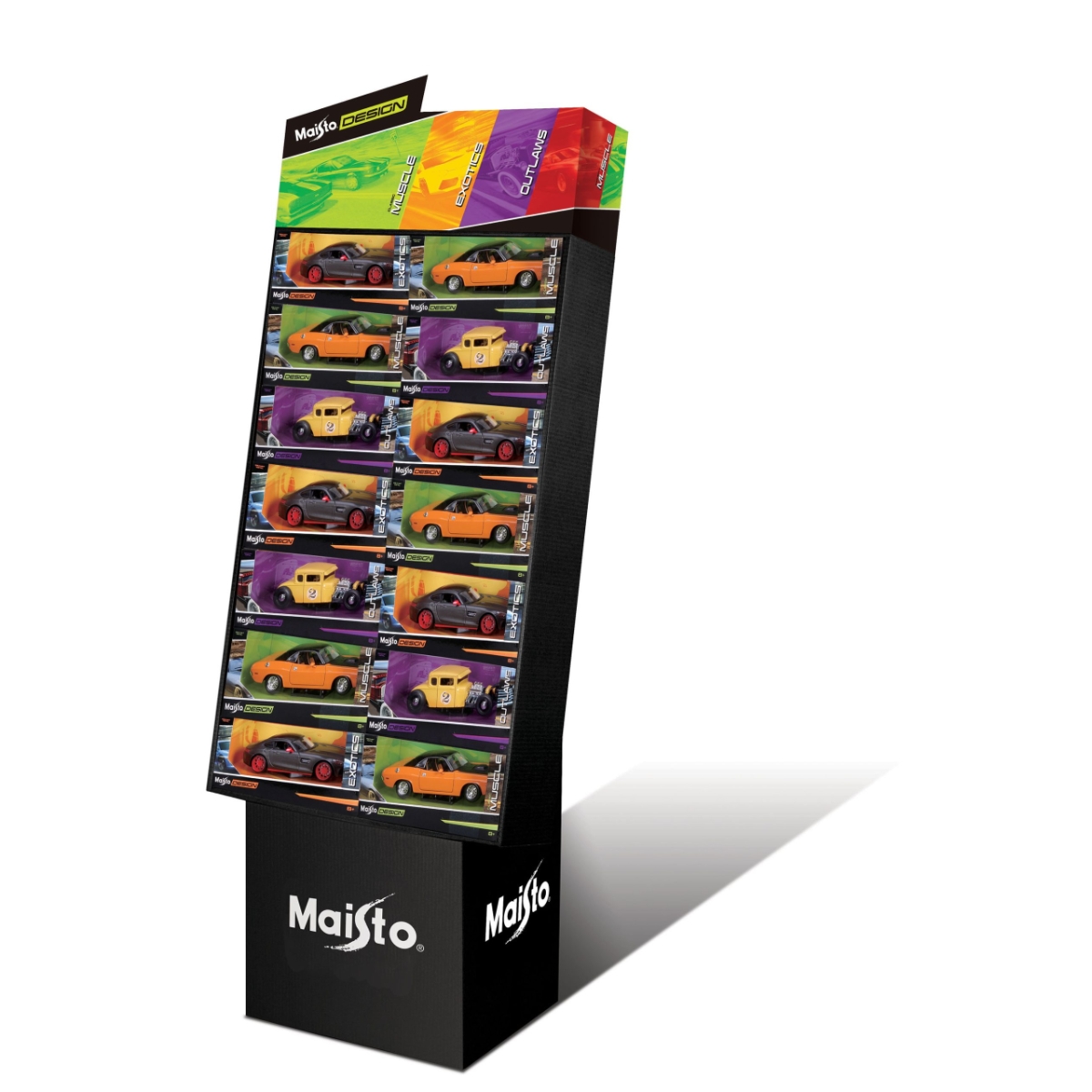 مايستو سيارة داي كاست أول ستارز SRT فايبر GTS 2013 مقياس 1:24 متنوعة للأولاد، 8-10 سنوات