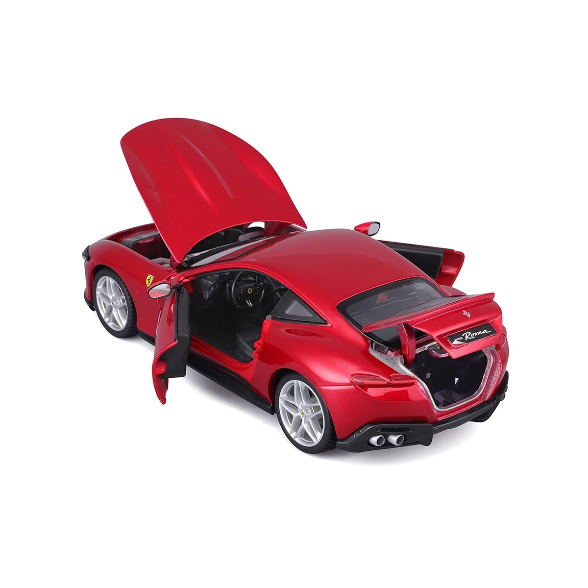Maisto 1:24 Scale Assembly Line Ferrari Roma Diecast Car Model Kit Boys, 8-10 Years