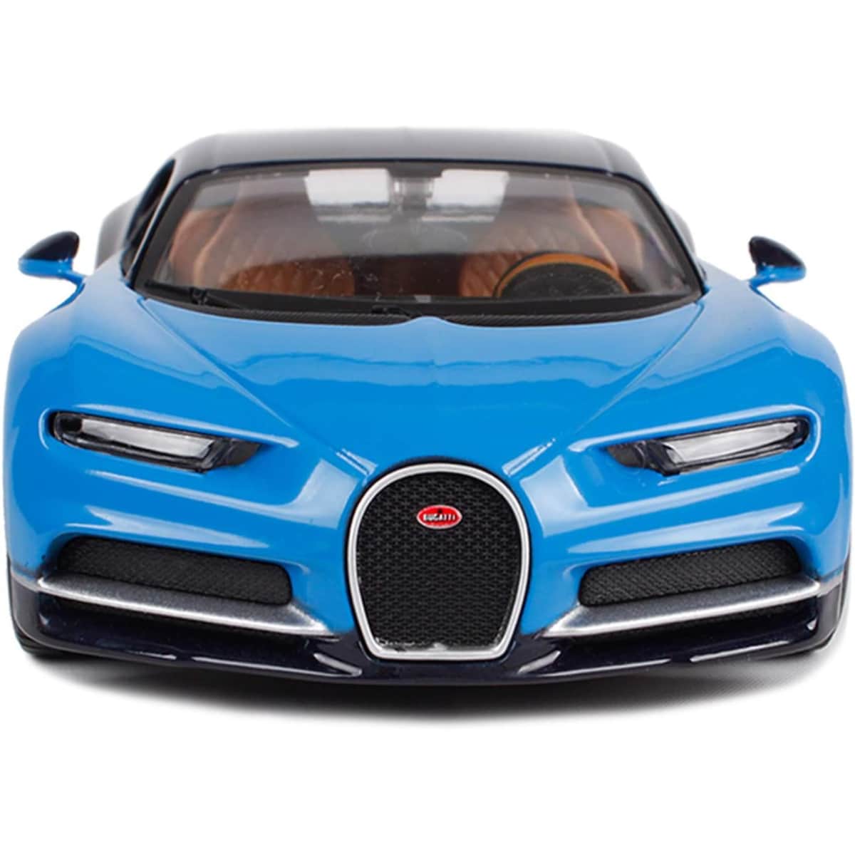 Maisto 1:24 Scale Bugatti Chiron Grey Diecast Car Boys, 3-4 Years