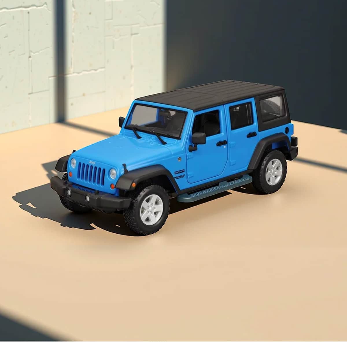Maisto 1:24 Scale Jeep Wrangler Unlimited Diecast Car Boys, 3-4 Years