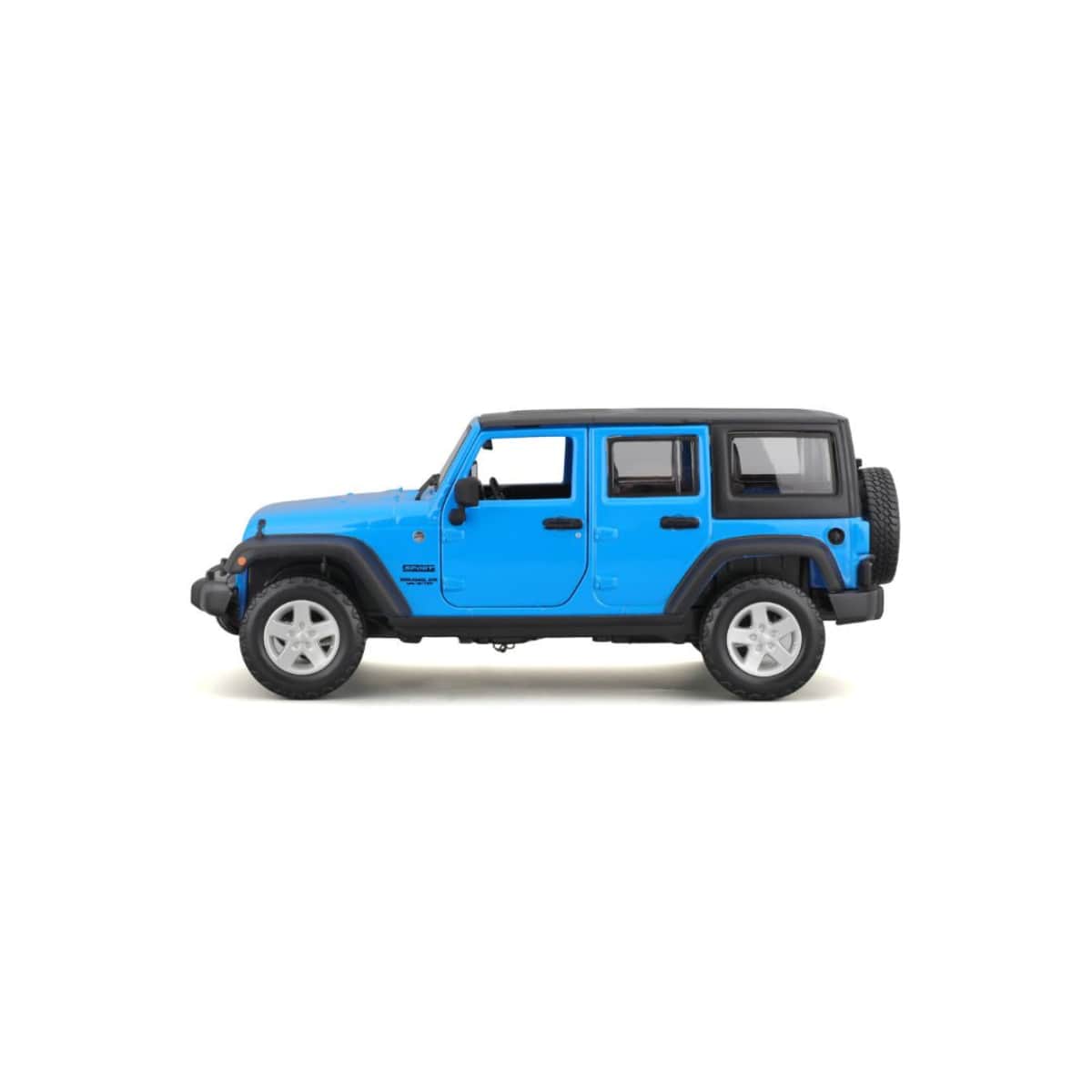 Maisto 1:24 Scale Jeep Wrangler Unlimited Diecast Car Boys, 3-4 Years