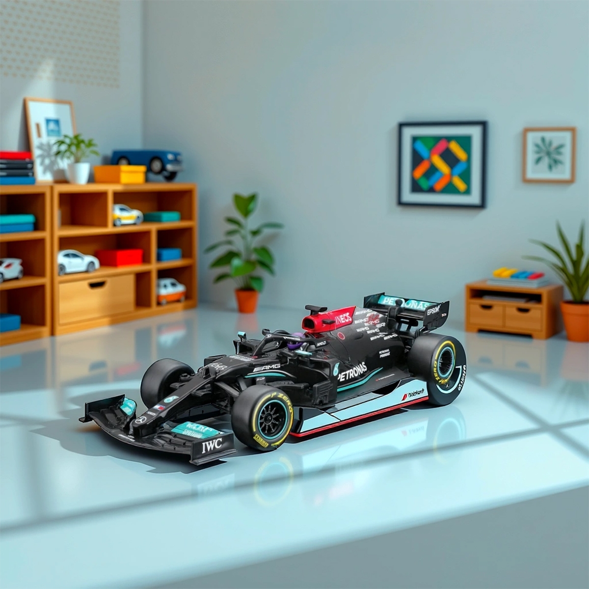 Maisto 1:24 Scale Mercedes AMG F1 W12 R/C Car Boys, 8-10 Years