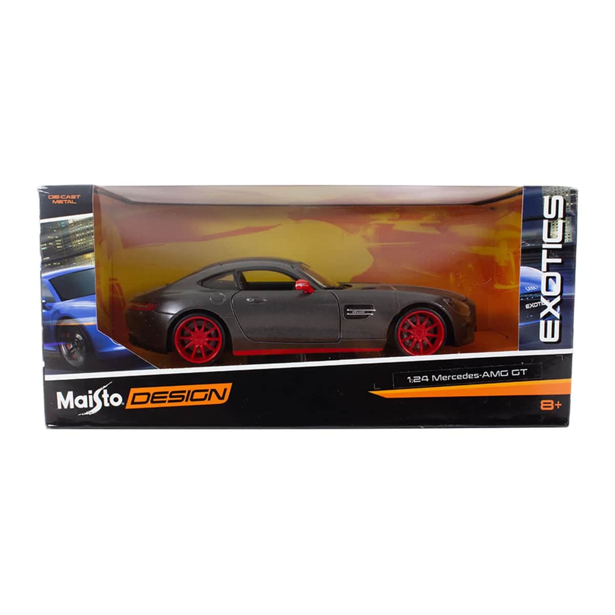Maisto 1:24 Scale Mercedes AMG GT Diecast Car Boys, 8-10 Years